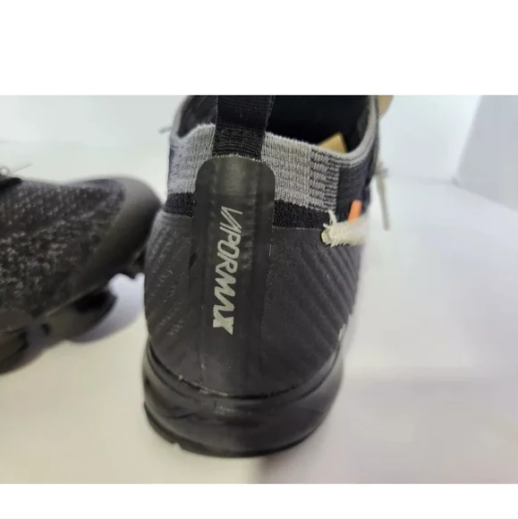Nike Air Mens Black Off-White Vapormax Flyknit Athletic Shoes US 10 - Picture 9 of 11